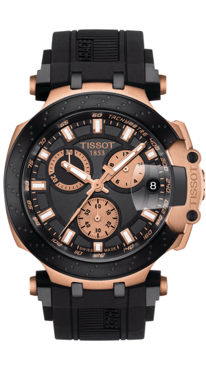 TIS T-SPORT PRC 200 QUARTZ Rubber STRAP MENS SILVER DIAL WATCH