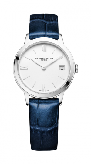 BMD CLASSIMA QUARTZ LEATHER STRAP LADIES SILVER DIAL WATCH