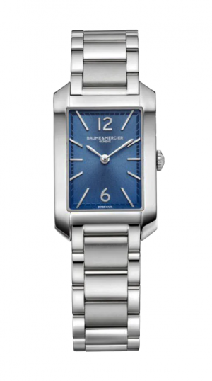 BMD HAMPTON QUARTZ STAINLESS STEEL LADIES BLUE DIAL WATCH