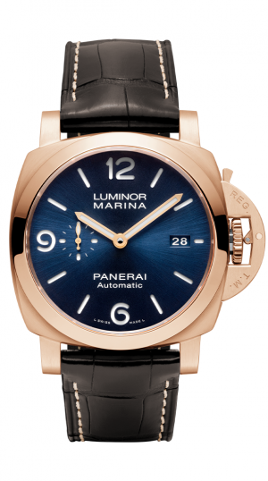 Luminor Marina Goldtech? Sole Blu